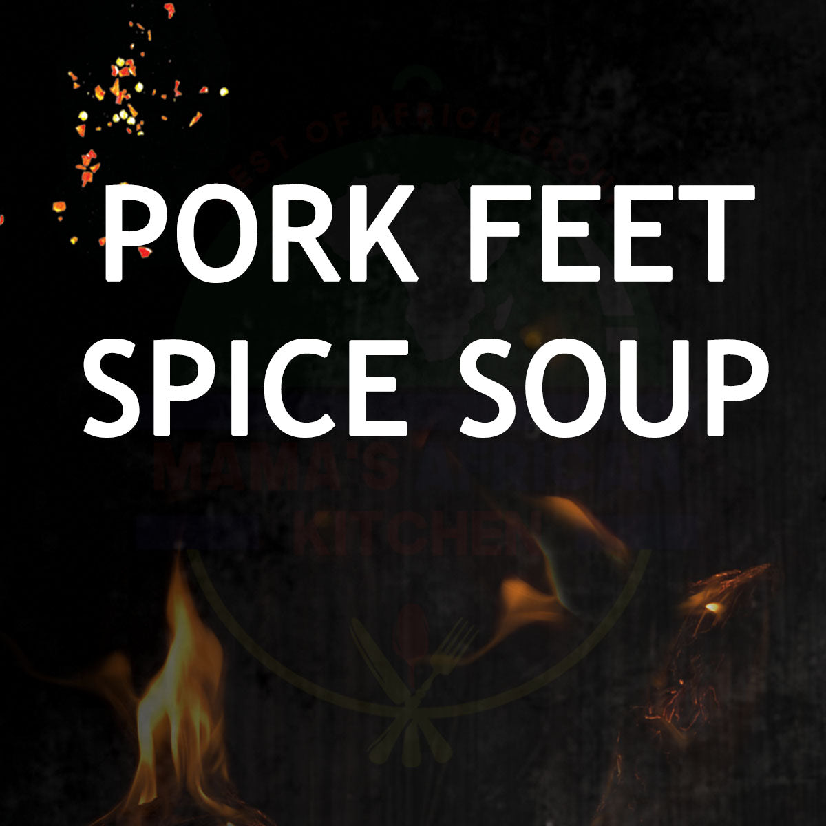 Pork Feet Spice Soup Makoso Best of Africa's Food Store