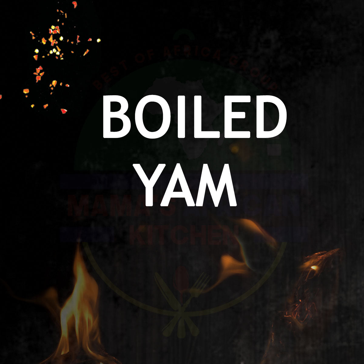 Boiled Yam