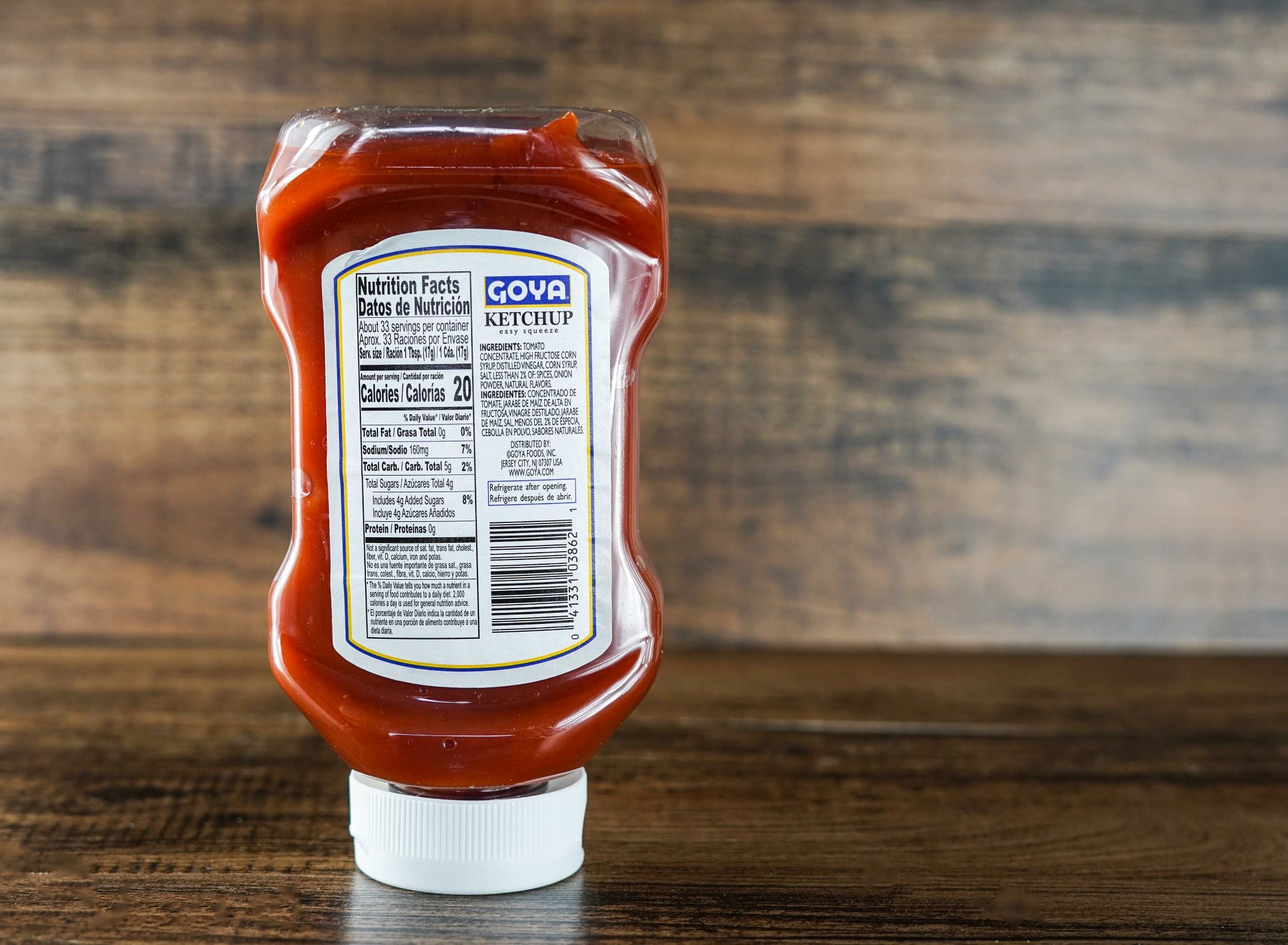 Goya Ketchup Easy Squeeze - 20 OZ.