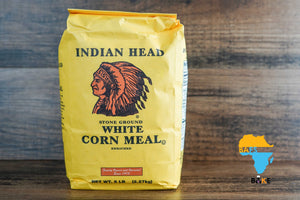 Indian Head Stone Ground White Corn Meal Enriched
