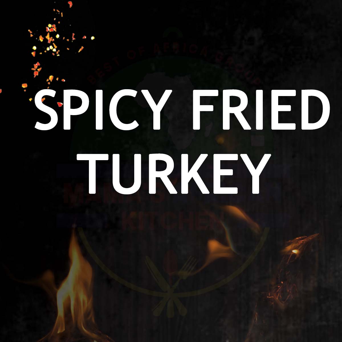 Fried Turkey (Spicy)