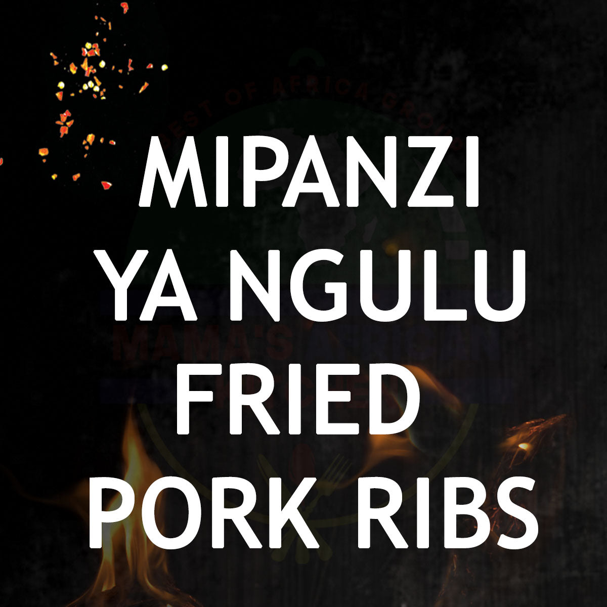Mipanzi Ya Ngulu (Fried Pork Ribs)