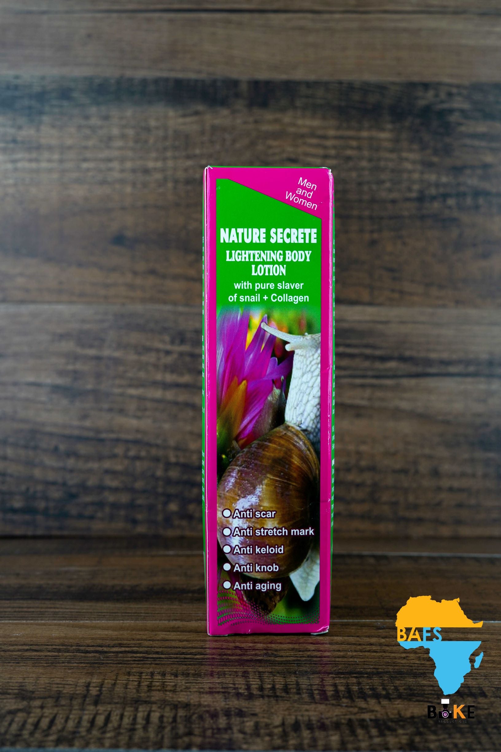 Nature Secrete Lightening Body Lotion with Pure Slaver of Snail + Collagen