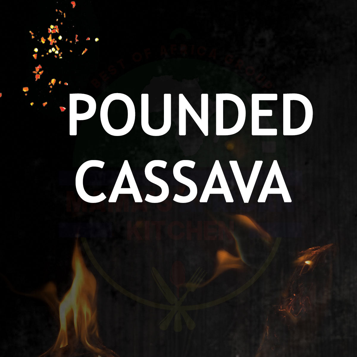 Pounded Cassava