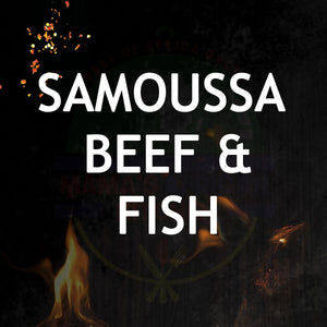 Samoussa (Beef and Fish)