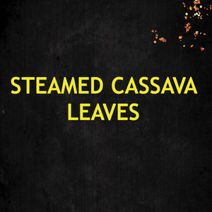 Steamed Cassava Leaves
