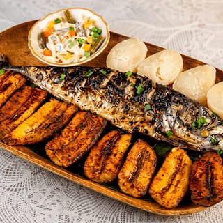Grilled or Fried Mackerel
